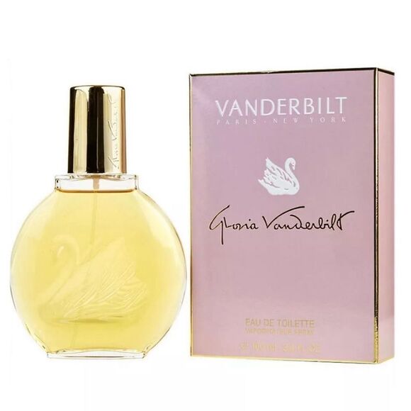 Gloria Vanderbilt Eau de Toilette Spray - Gold and Purple 3.38 FL. OZ. - Picture 2 of 2